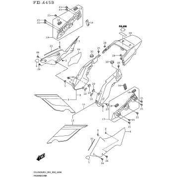 FRAME COVER (DL1050RJ)