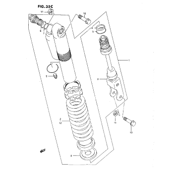 SHOCK ABSORBER (M/N/P/R)