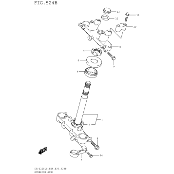 STEERING STEM (DR-Z125L5 E33)