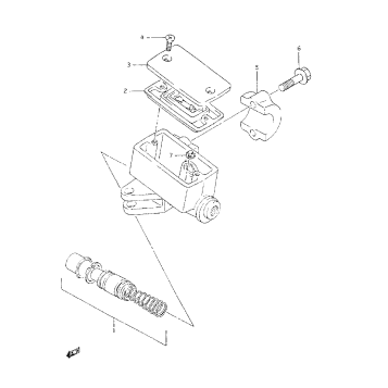 REAR CALIPER(MODEL K/L/M/N)