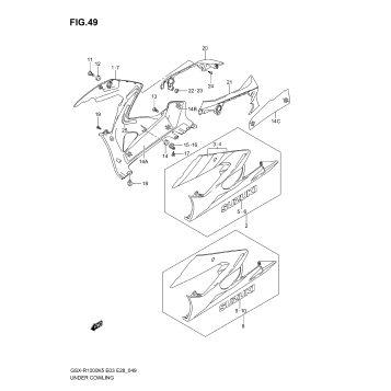 UNDER COWLING (MODEL K5)