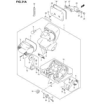 REAR COMBINATION LAMP (MODEL K4/K5)
