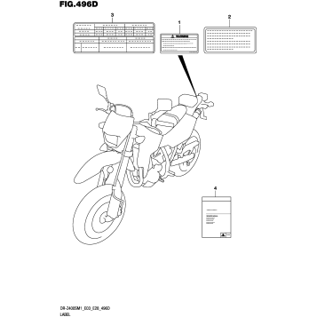 LABEL (DR-Z400S:E03)