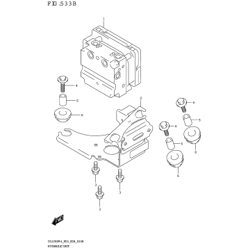 HYDRAULIC UNIT (DL1050RJ)