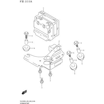 HYDRAULIC UNIT (DL1050RR)
