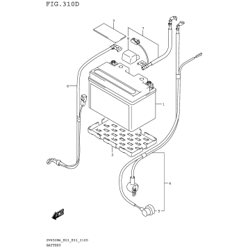 BATTERY (SV650AM4 E33)