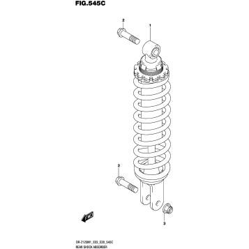 REAR SHOCK ABSORBER (DR-Z125L)