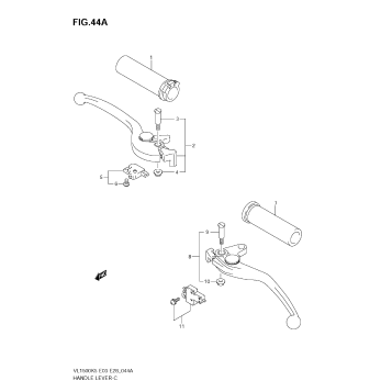 HANDLE LEVER (MODEL K7/K8/K9)