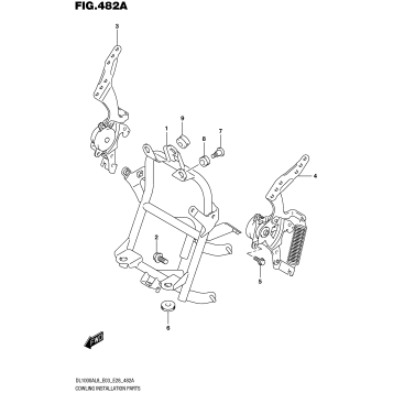 COWLING INSTALLATION PARTS