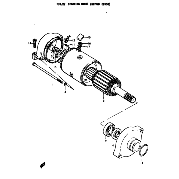STARTING MOTOR (NIPPON DENSO)