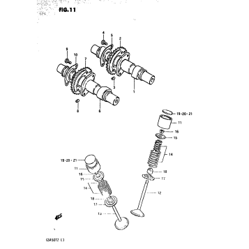 CAM SHAFT - VALVE