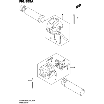 HANDLE SWITCH (VZR1800L9 E28)