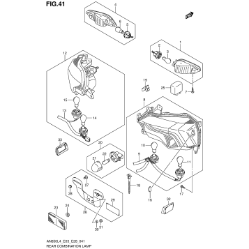 REAR COMBINATION LAMP
