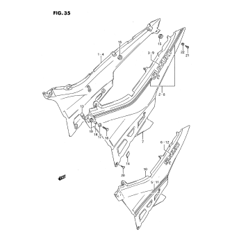 FRAME COVER (MODEL J/K)