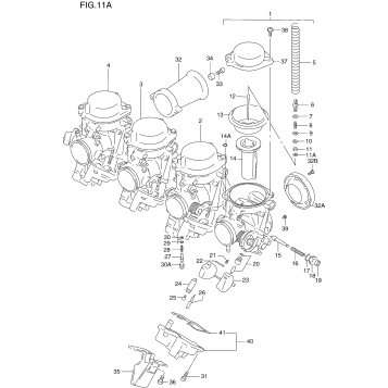 CARBURETOR (MODEL W/X/Y)