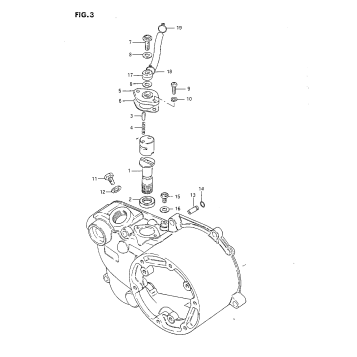 CLUTCH COVER-OIL PUMP