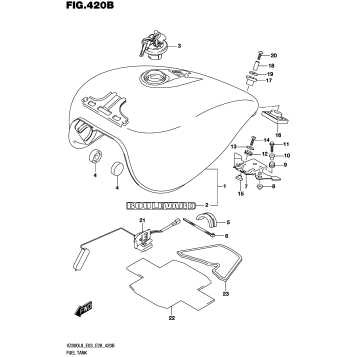 FUEL TANK (VZ800L8 E28)