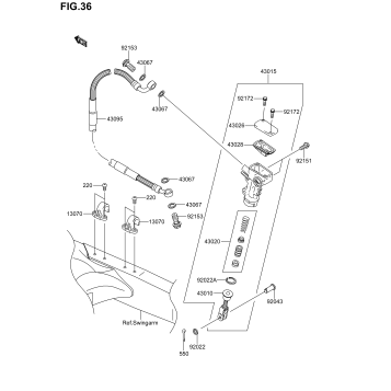 REAR MASTER CYLINDER