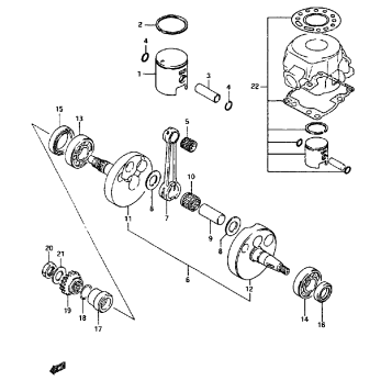CRANKSHAFT (MODEL J)