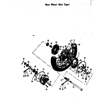 REAR WHEEL (NEW TYPE)