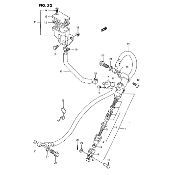 REAR MASTER CYLINDER