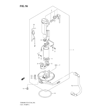FUEL PUMP (MODEL K3/K4)