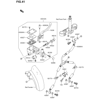 FRONT MASTER CYLINDER