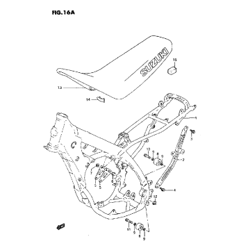 FRAME - SEAT (MODEL R/S)