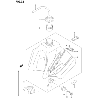 FUEL TANK (MODEL K1)