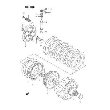CLUTCH (MODEL R/S/T)