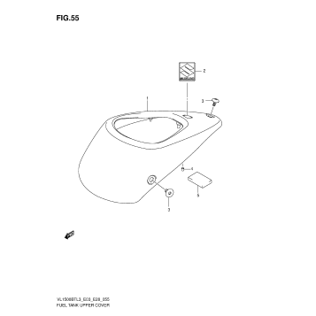 FUEL TANK UPPER COVER