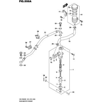 REAR MASTER CYLINDER