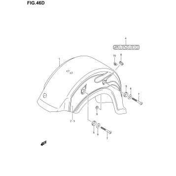 REAR FENDER (VL800ZK4)