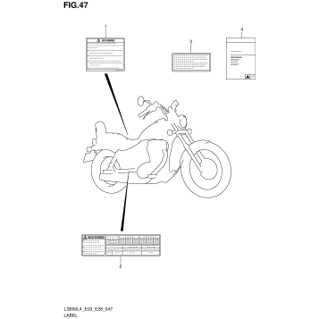 LABEL (LS650L4 E03)