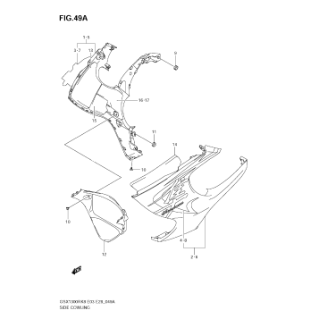 SIDE COWLING (MODEL K9)