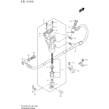 REAR MASTER CYLINDER