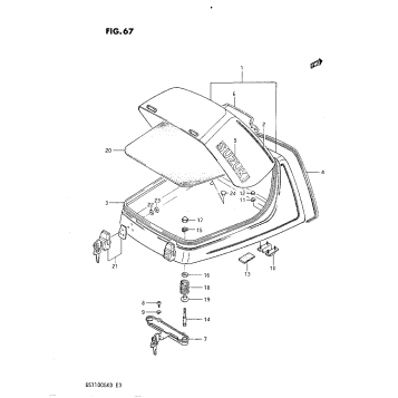 TRAVEL TRUNK (GS1100GKZ)