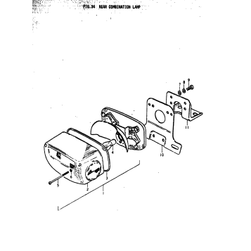 REAR COMBINATION LAMP