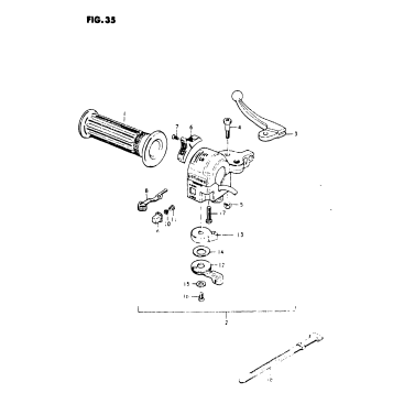 LH HANDLE SWITCH (FA50X