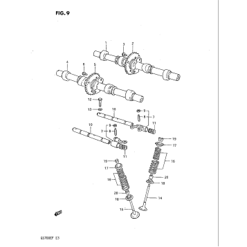 CAM SHAFT - VALVE