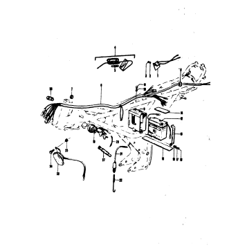 RECTIFIER - BATTERY - WIRING HARNESS