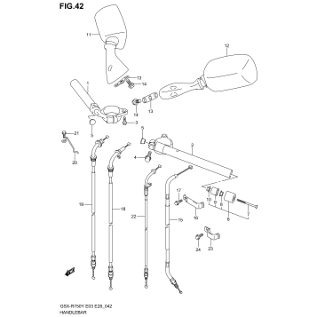HANDLEBAR (MODEL Y/K1)