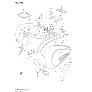SIDE COVER (MODEL K4)