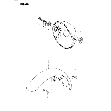 HOUSING HEADLAMP - FRONT FENDER