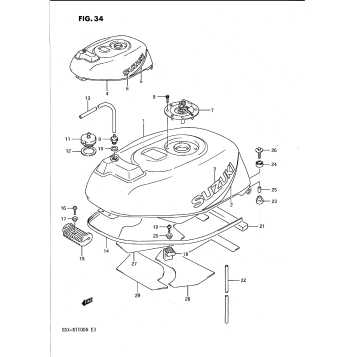 FUEL TANK (MODEL M)