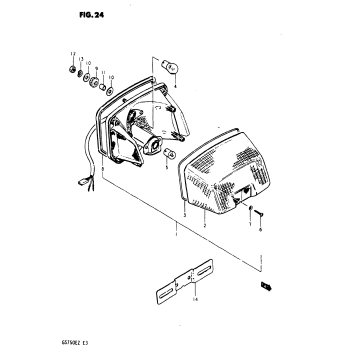 REAR COMBINATION LAMP