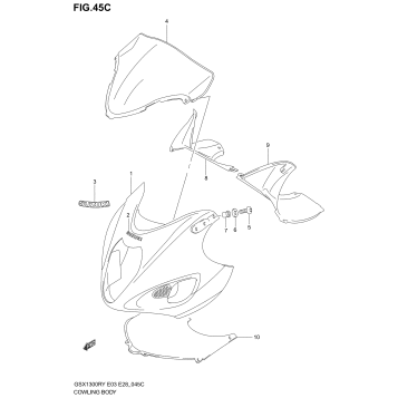 COWLING BODY (MODEL K3)