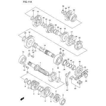 TRANSMISSION (MODEL W/X/Y)