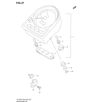 SPEEDOMETER (MODEL W)