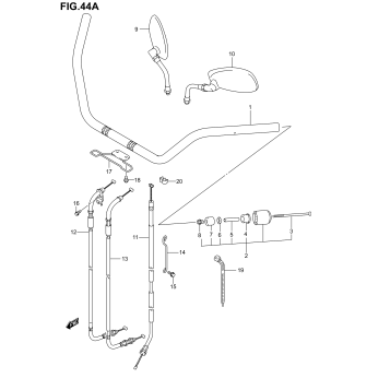 HANDLEBAR (MODEL K5)